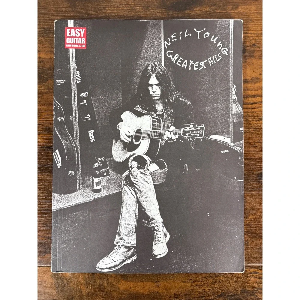Neil Young Greatest Hits Easy Guitar Songbook Notes & Tab Hal Leonard